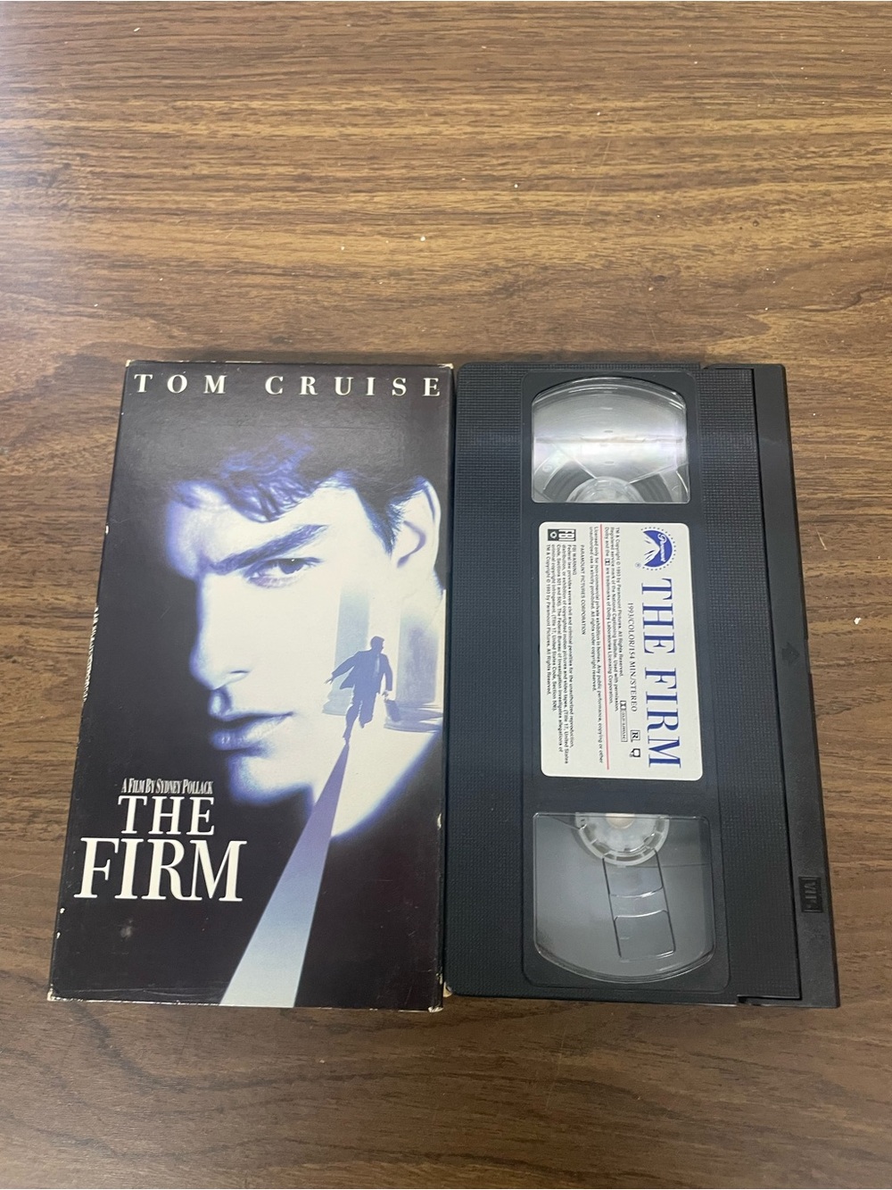 The Firm VHS 1993 Vintage Movie Tom Cruise Sydney Pollack - Picture 2 of 4